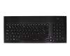 TAFG74 Tastatur FR (französisch) schwarz/schwarz mit Backlight