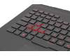 Tastatur, deutsch (DE) + Topcase B-Ware für Asus ROG G751JM