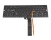Tongfang GM7TG7P Original Tastatur DE (deutsch) schwarz mit Backlight