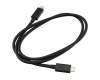 USBC27 IPC-Computer Thunderbolt Daten- / Ladekabel schwarz 0,80m