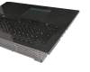 V185062AE1 GR Original Sunrex Tastatur inkl. Topcase DE (deutsch) schwarz/schwarz mit Backlight - mit Keystone Schacht -