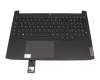 V193320EK2-GR Original Lenovo Tastatur inkl. Topcase DE (deutsch) schwarz/schwarz mit Backlight (BL Weiß)