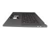 WK2413 Original Acer Tastatur inkl. Topcase DE (deutsch) anthrazit/anthrazit